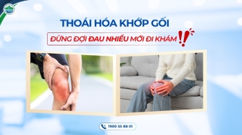 Điều trị Thoái hóa khớp gối - Giảm đau, cải thiện vận động