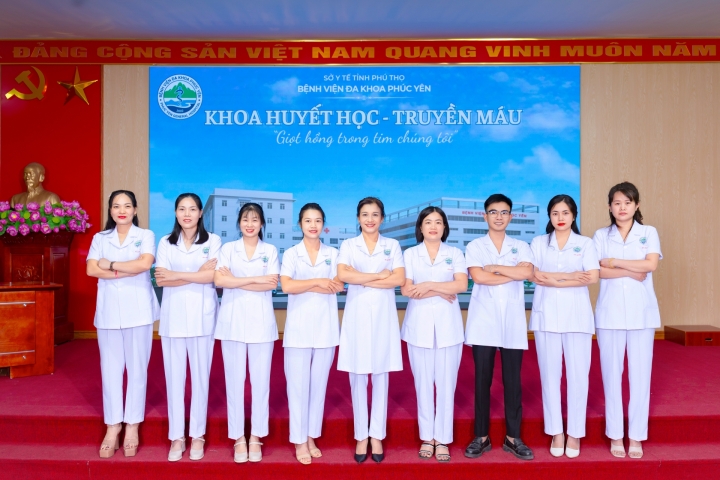 Khoa Huyết học - Truyền máu: Giọt hồng trong tim chúng tôi