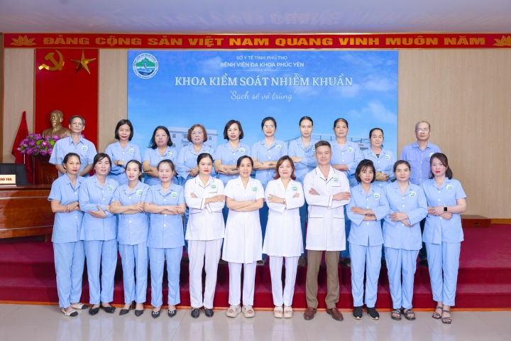 Khoa Kiểm soát nhiễm khuẩn - sạch sẽ vô trùng