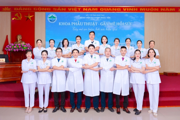 Khoa Phẫu thuật - Gây mê hồi sức: Gây mê an toàn, hồi sức hiệu quả