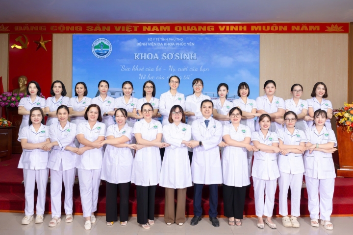 Khoa Sơ sinh - Sức khỏe của bé, nụ cười của bạn, nỗ lực của chúng tôi
