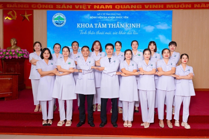 Khoa Tâm thần kinh - Tinh thần thoải mái, sức khỏe dài lâu