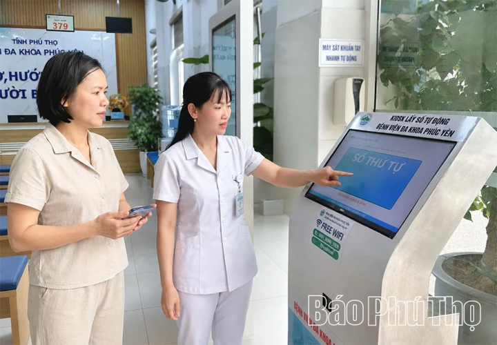 Bệnh viện Đa khoa Phúc Yên: Chuyển đổi số để nâng cao chất lượng phục vụ người bệnh