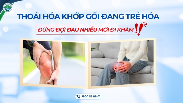 Thoái hóa khớp gối - Nhận biết sớm, điều trị đúng để duy trì chất lượng cuộc sống
