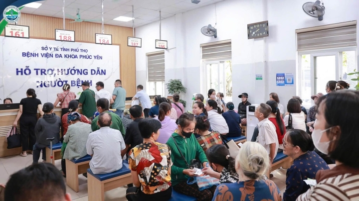 Ngày đầu trở lại sau kỳ nghỉ lễ 2/9: Bệnh viện Đa khoa Phúc Yên nhộn nhịp, sẵn sàng đón người bệnh